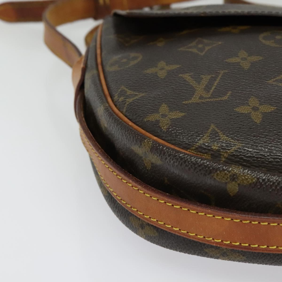 LOUIS VUITTON Monogram Jeune Fille GM Shoulder Bag M51225 LV Auth BA4984