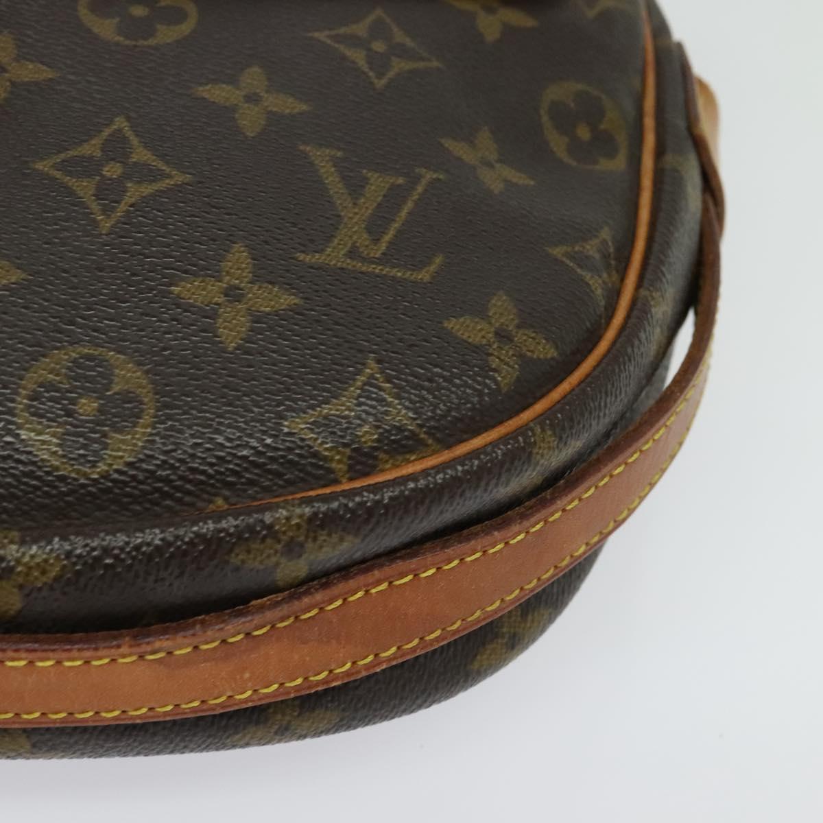 LOUIS VUITTON Monogram Jeune Fille GM Shoulder Bag M51225 LV Auth BA4984