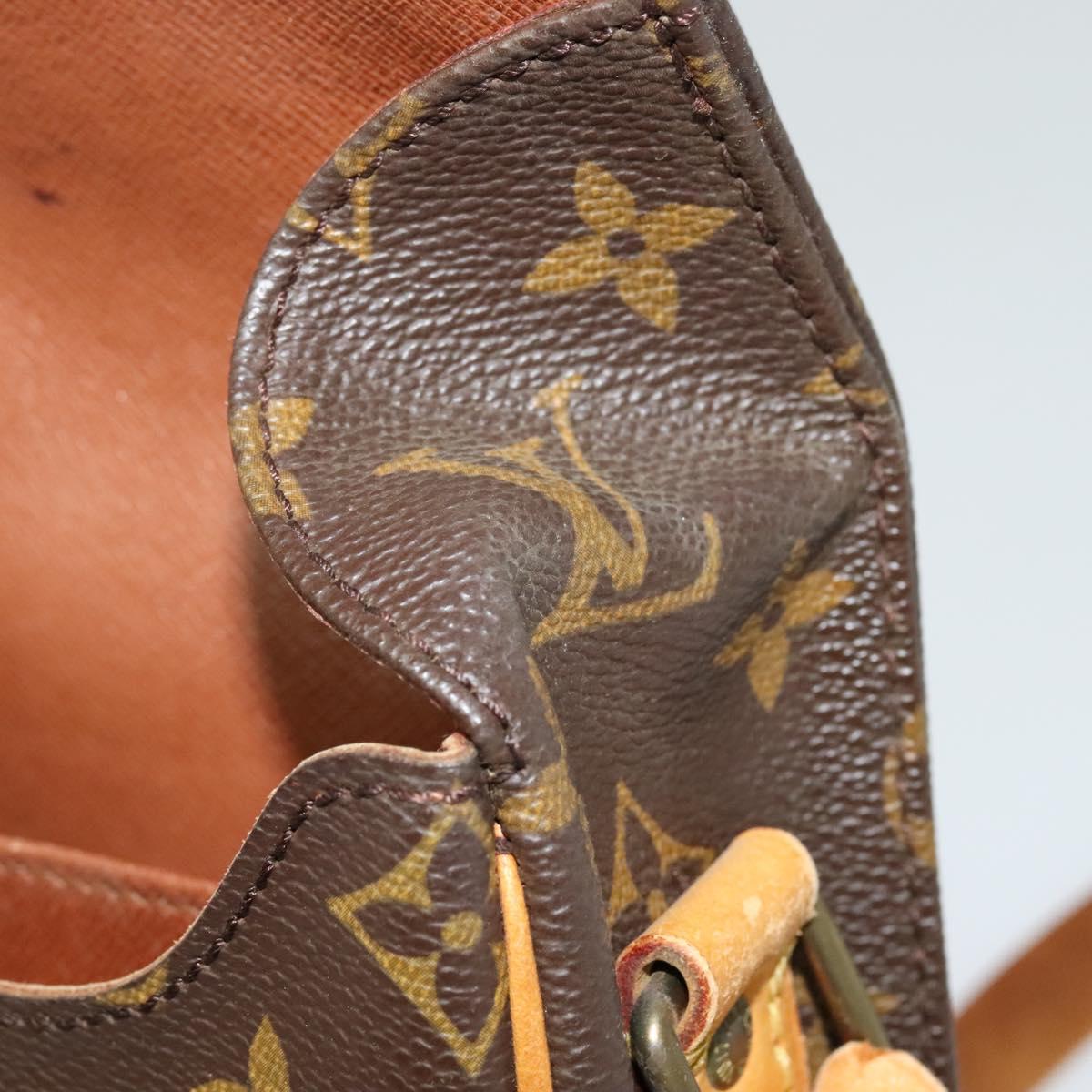 LOUIS VUITTON Monogram Cartouchiere GM Shoulder Bag M51252 LV Auth BA4985