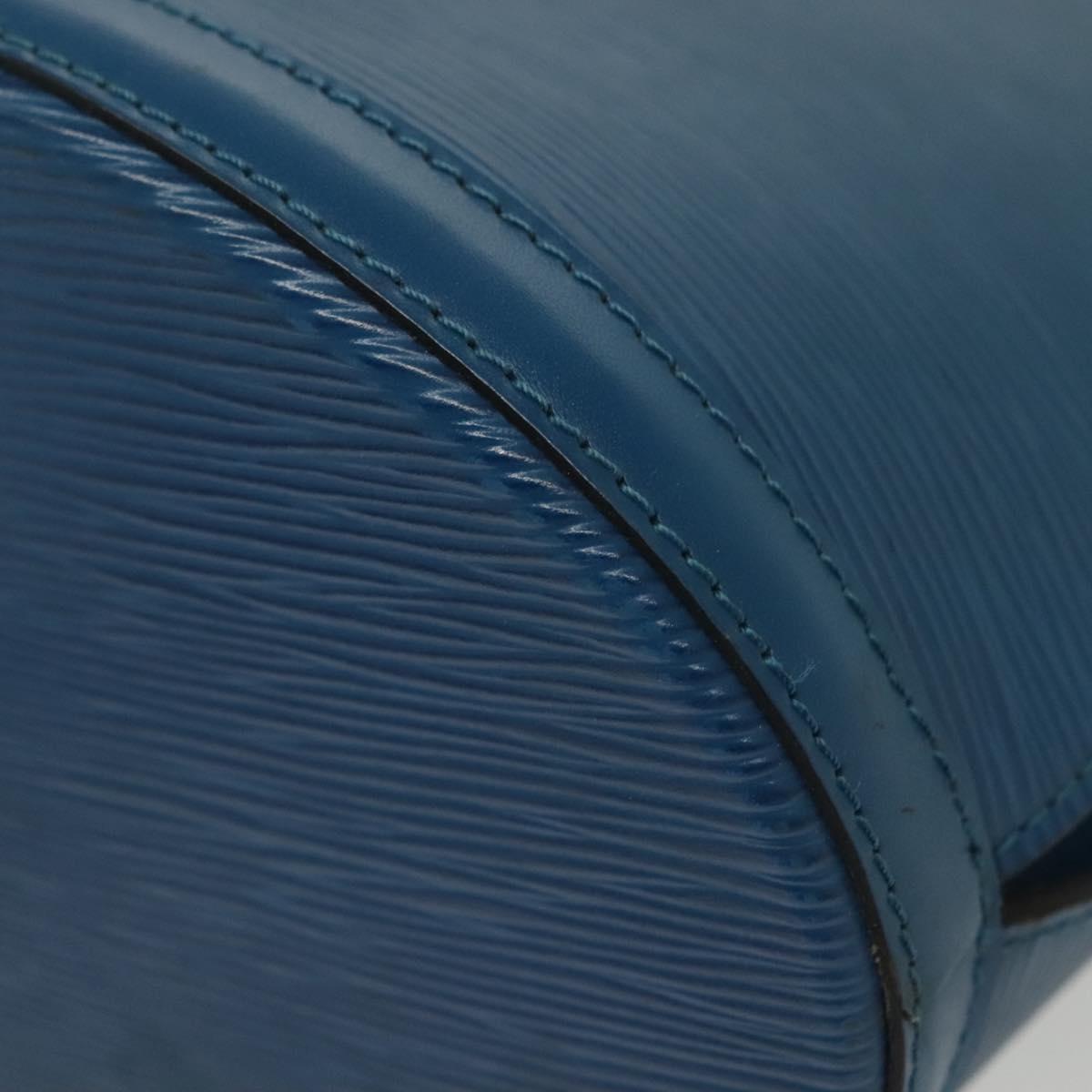 LOUIS VUITTON Epi Cluny Shoulder Bag Blue M52255 LV Auth BA5000