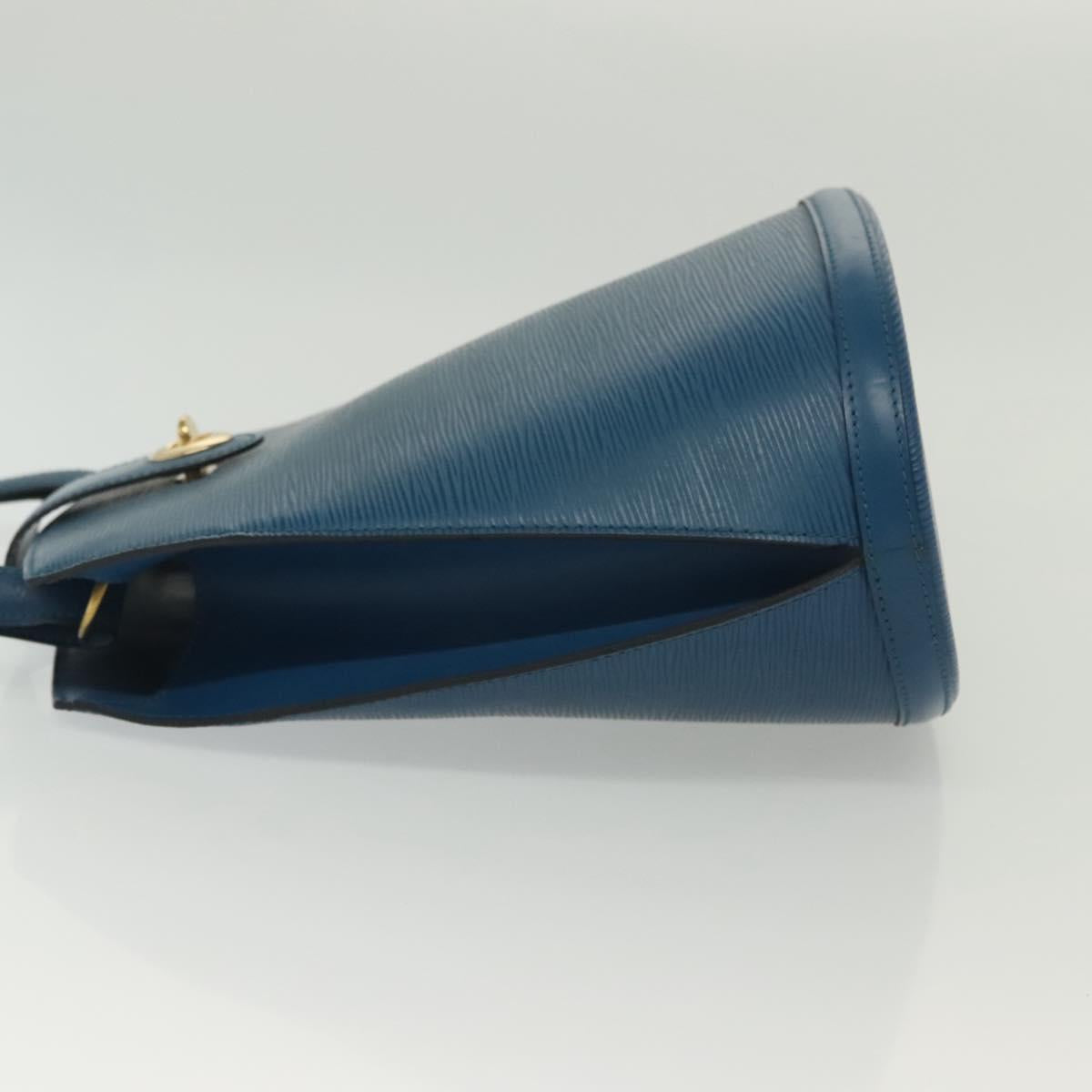 LOUIS VUITTON Epi Cluny Shoulder Bag Blue M52255 LV Auth BA5000