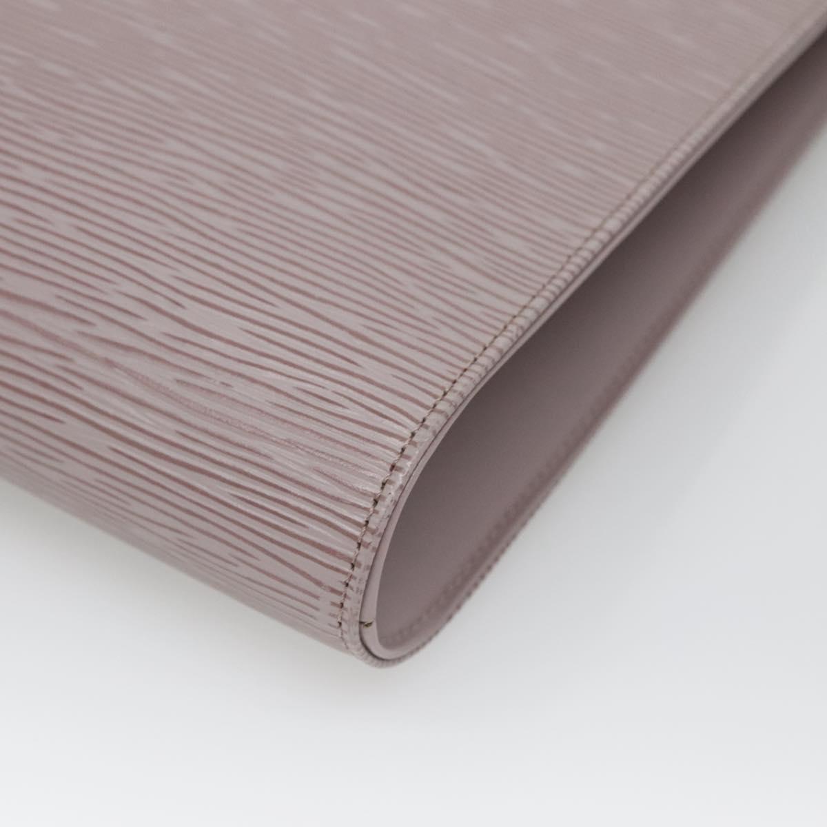 LOUIS VUITTON Epi Saint Tropez Shoulder Bag Gray Lilac M5246B LV Auth BA5001