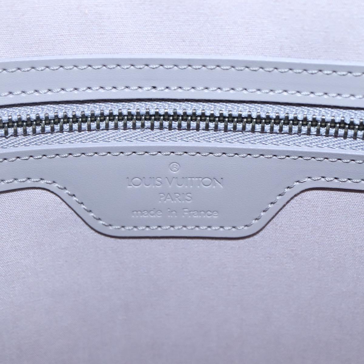 LOUIS VUITTON Epi Saint Tropez Shoulder Bag Gray Lilac M5246B LV Auth BA5001