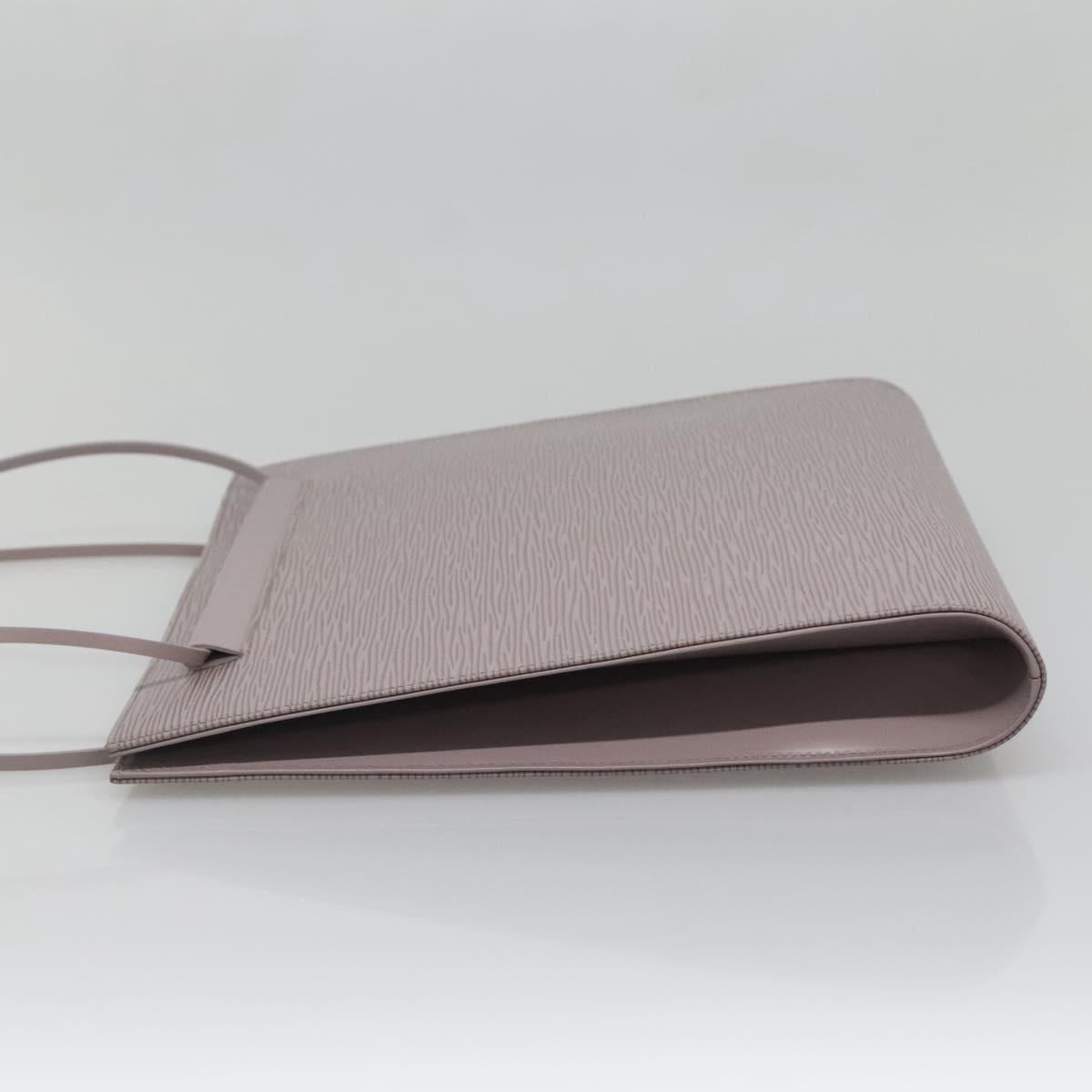 LOUIS VUITTON Epi Saint Tropez Shoulder Bag Gray Lilac M5246B LV Auth BA5001