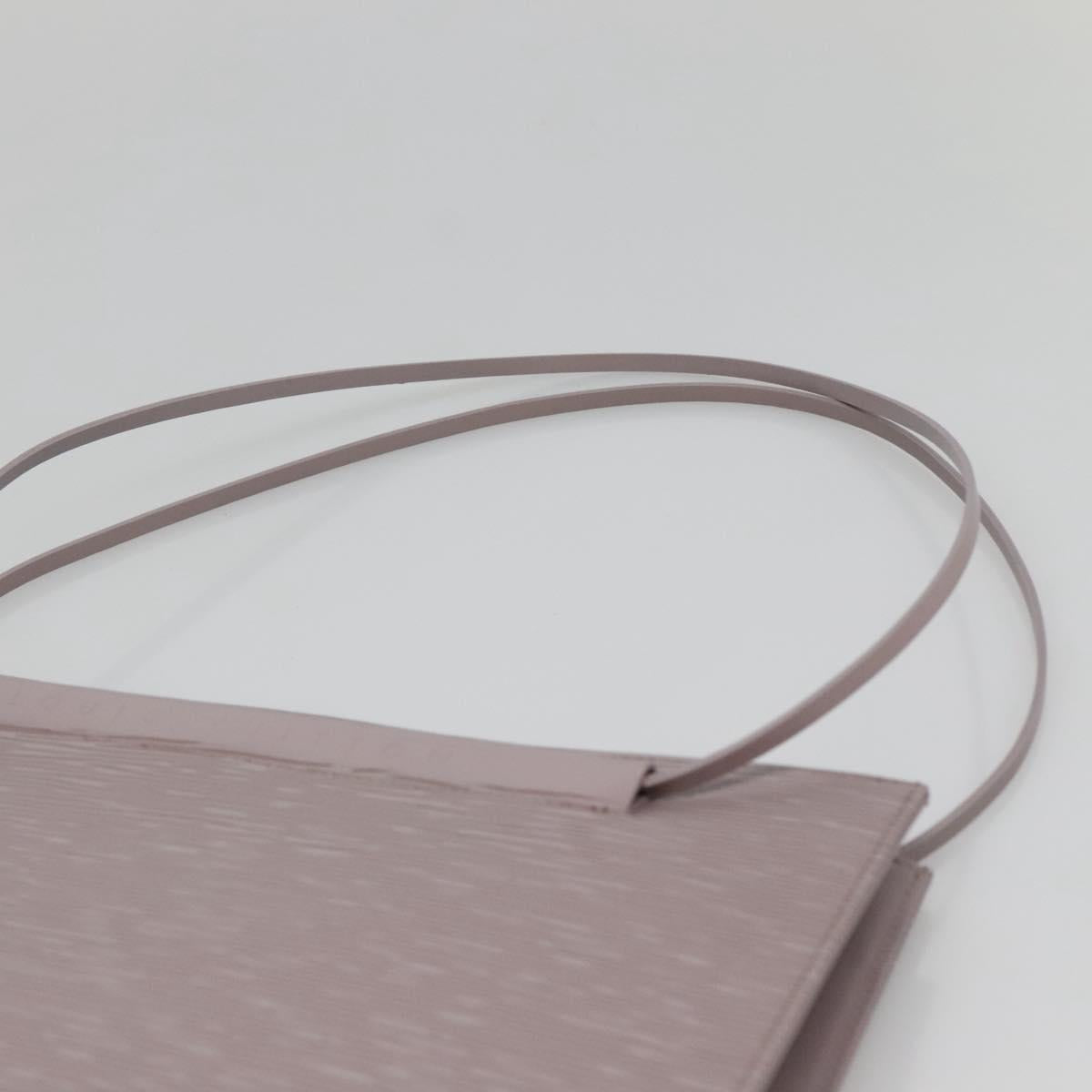 LOUIS VUITTON Epi Saint Tropez Shoulder Bag Gray Lilac M5246B LV Auth BA5001