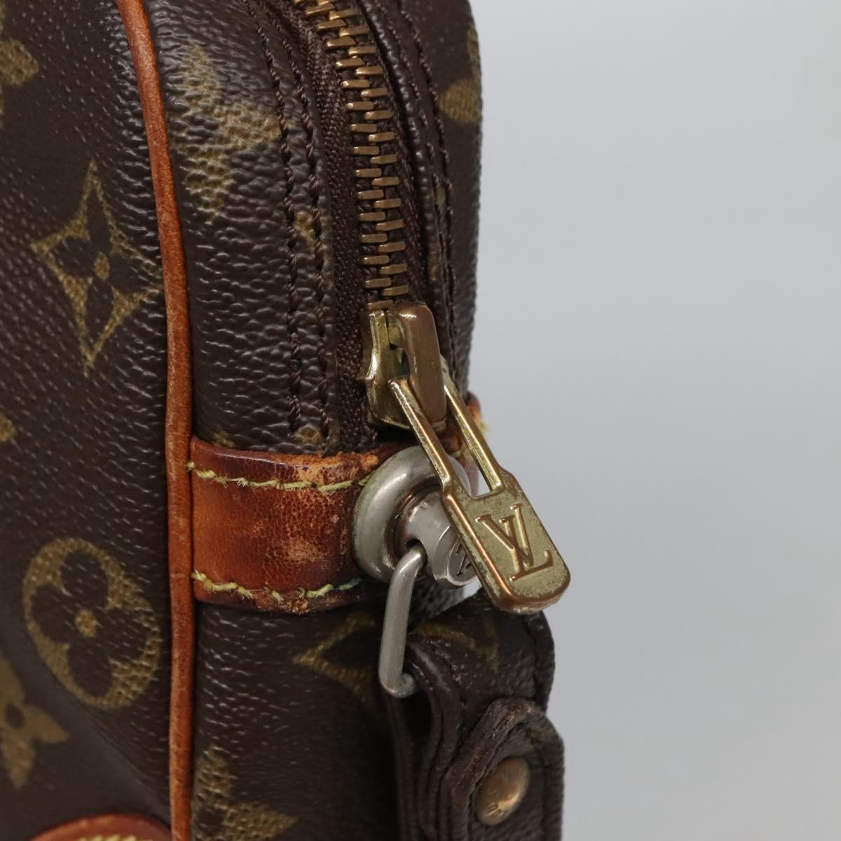 LOUIS VUITTON Monogram Marly Dragonne GM Clutch Bag M51825 LV Auth BA5002