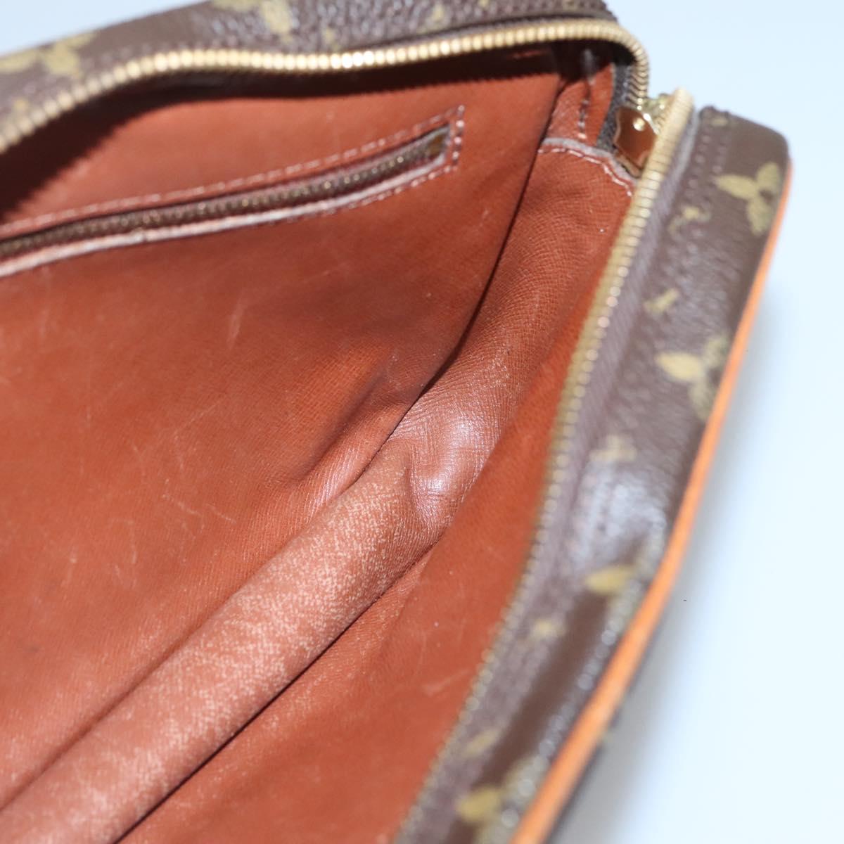 LOUIS VUITTON Monogram Marly Dragonne GM Clutch Bag M51825 LV Auth BA5002