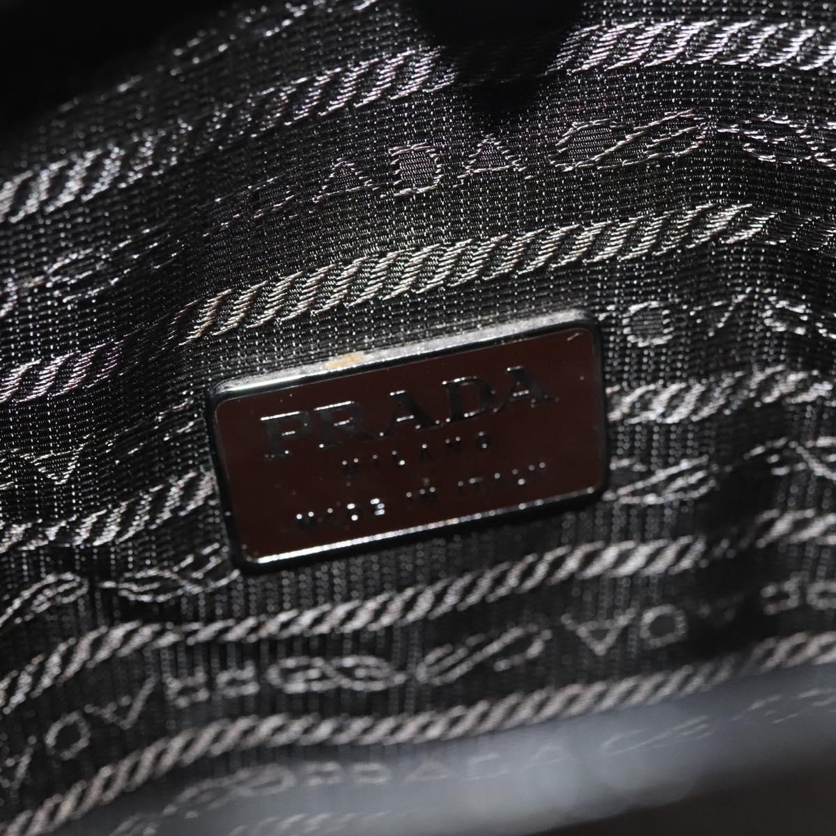 PRADA Tote Bag Leather Brown Auth BA5025