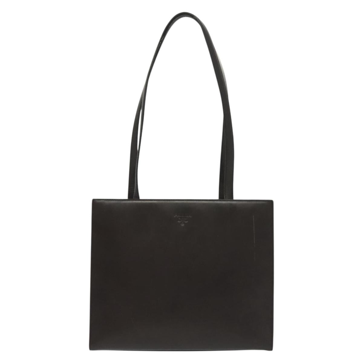 PRADA Tote Bag Leather Brown Auth BA5025