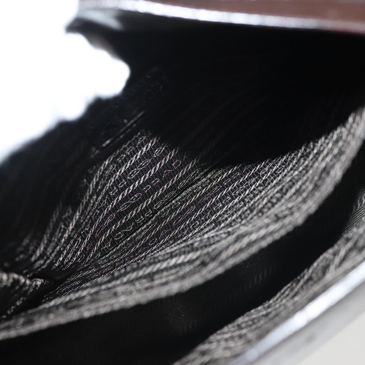 PRADA Tote Bag Leather Brown Auth BA5025