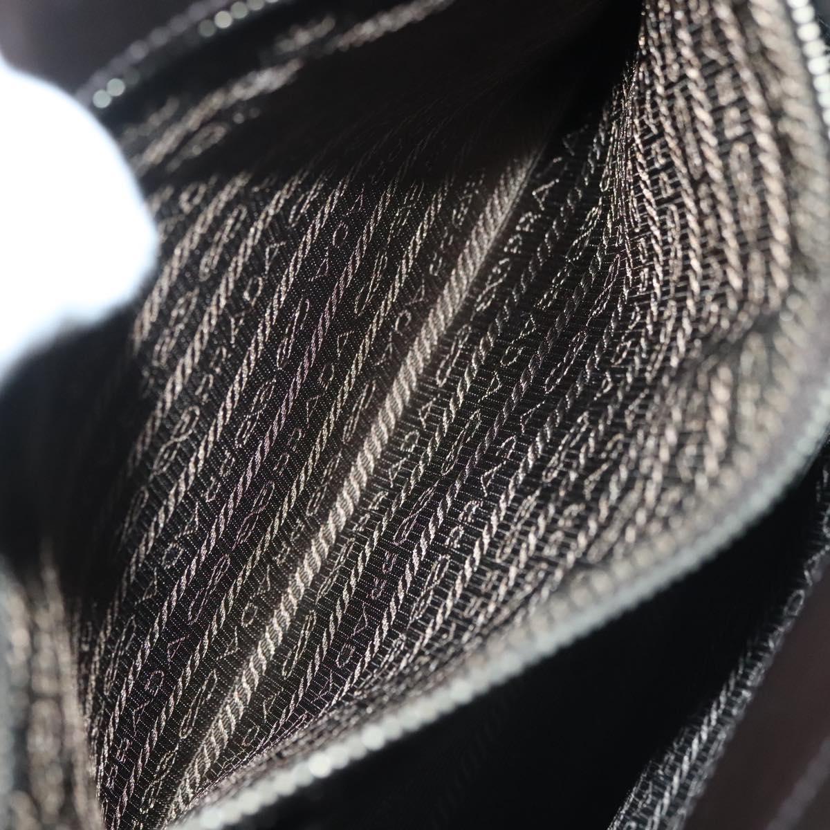 PRADA Tote Bag Leather Brown Auth BA5025