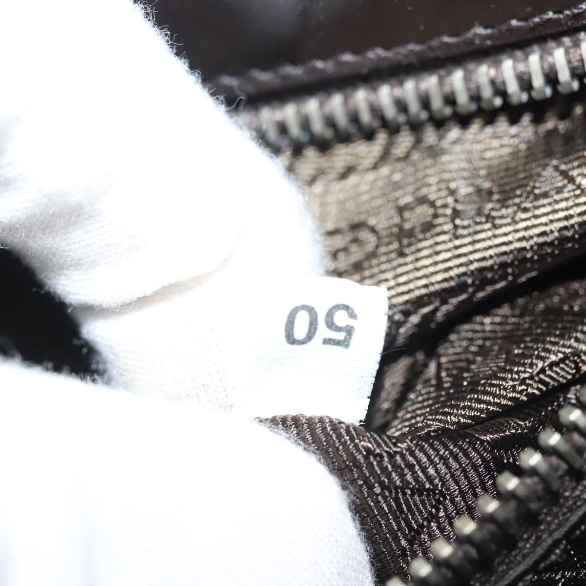 PRADA Tote Bag Leather Brown Auth BA5025