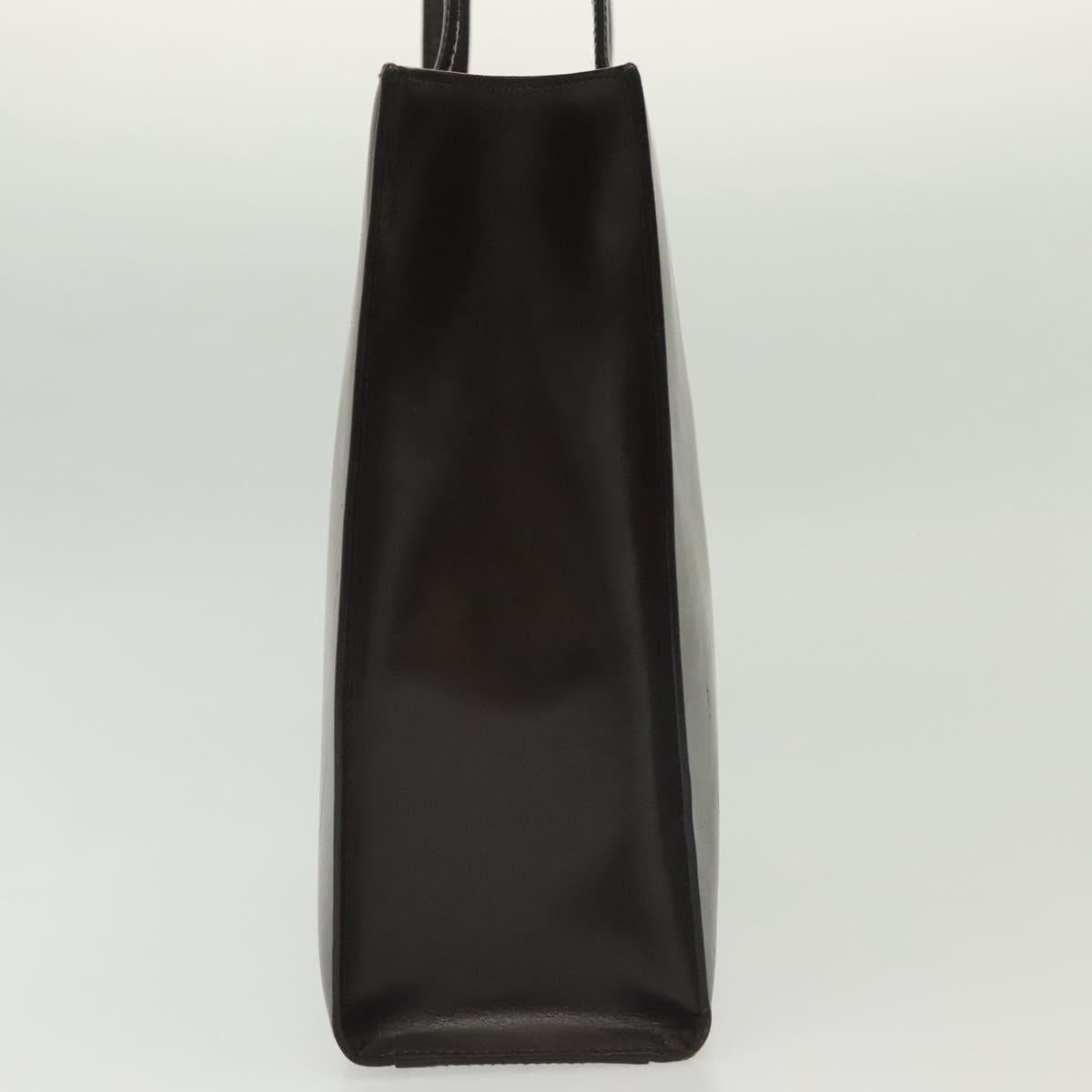 PRADA Tote Bag Leather Brown Auth BA5025