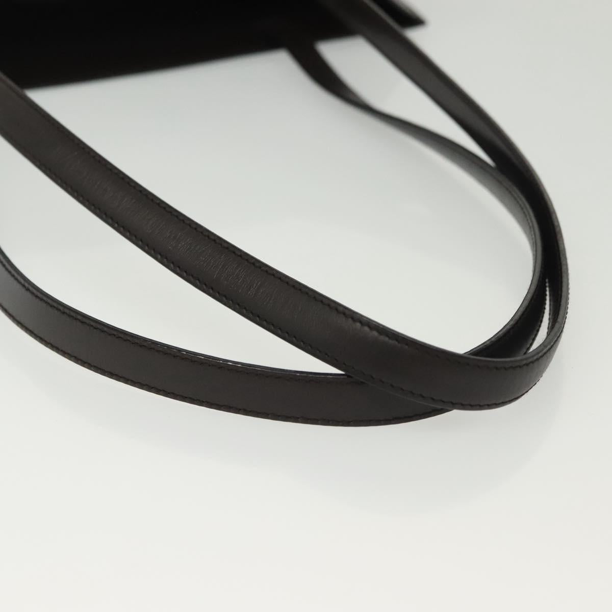 PRADA Tote Bag Leather Brown Auth BA5025