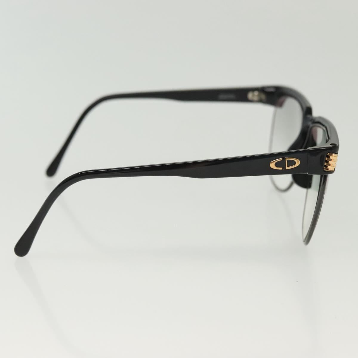 Christian Dior Sunglasses Plastic 2Set Black Brown Auth BA5045