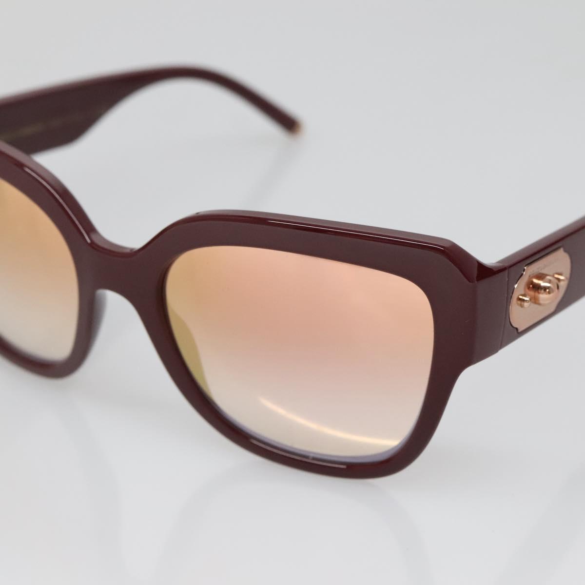 DOLCE&GABBANA Sunglasses Plastic Red Auth BA5048