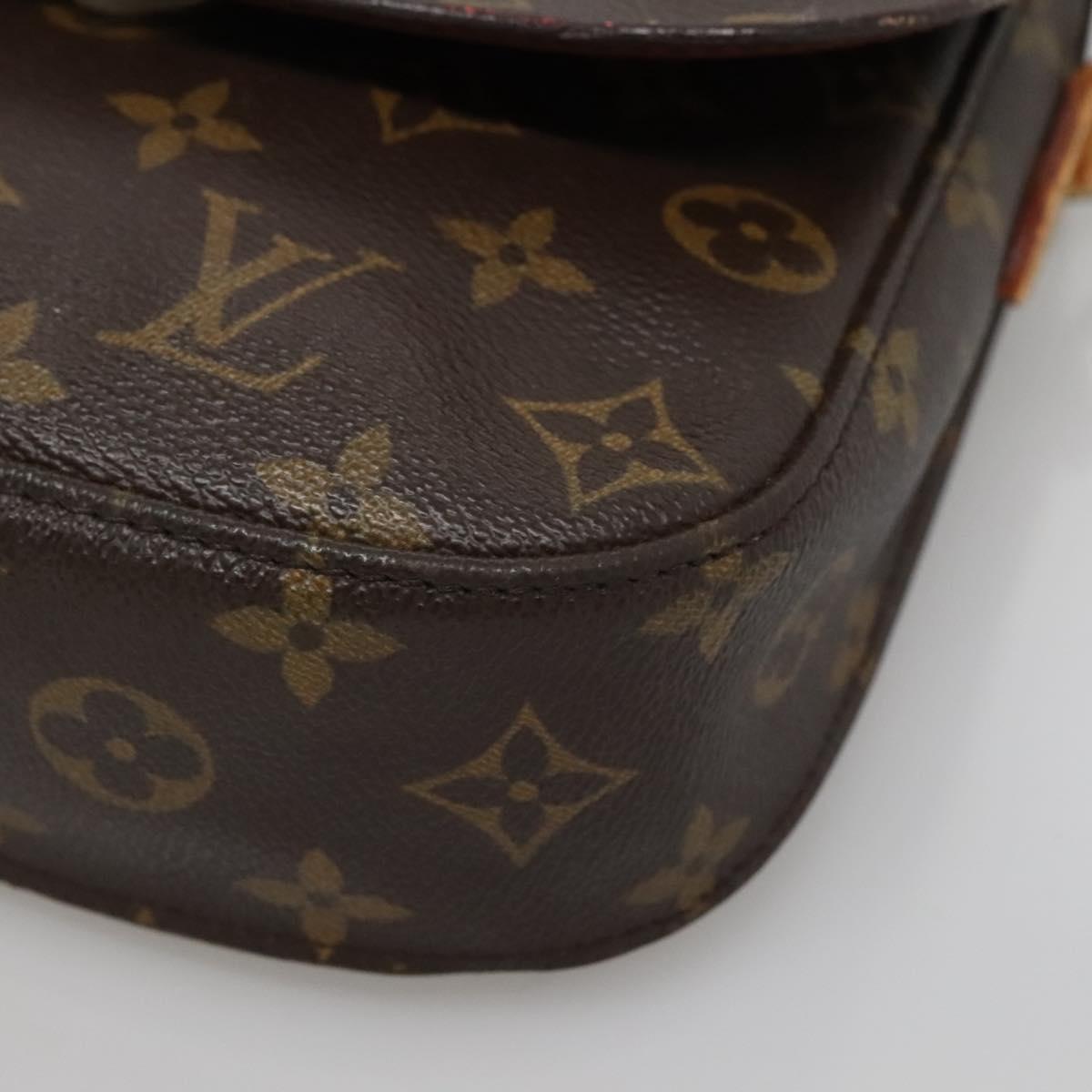 LOUIS VUITTON Monogram Saint Cloud MM Shoulder Bag M51243 LV Auth BA5062