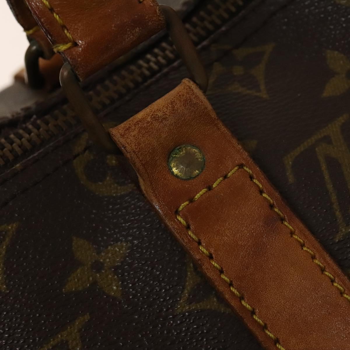 LOUIS VUITTON Monogram Keepall 50 Boston Bag Vintage M41426 LV Auth BA5074