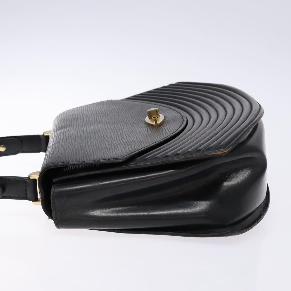 LOUIS VUITTON Epi Tilsitt Shoulder Bag Black M52482 LV Auth BA5078