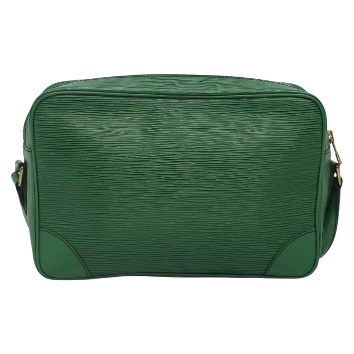 LOUIS VUITTON Epi Trocadero 27 Shoulder Bag Green M52314 LV Auth BA5079