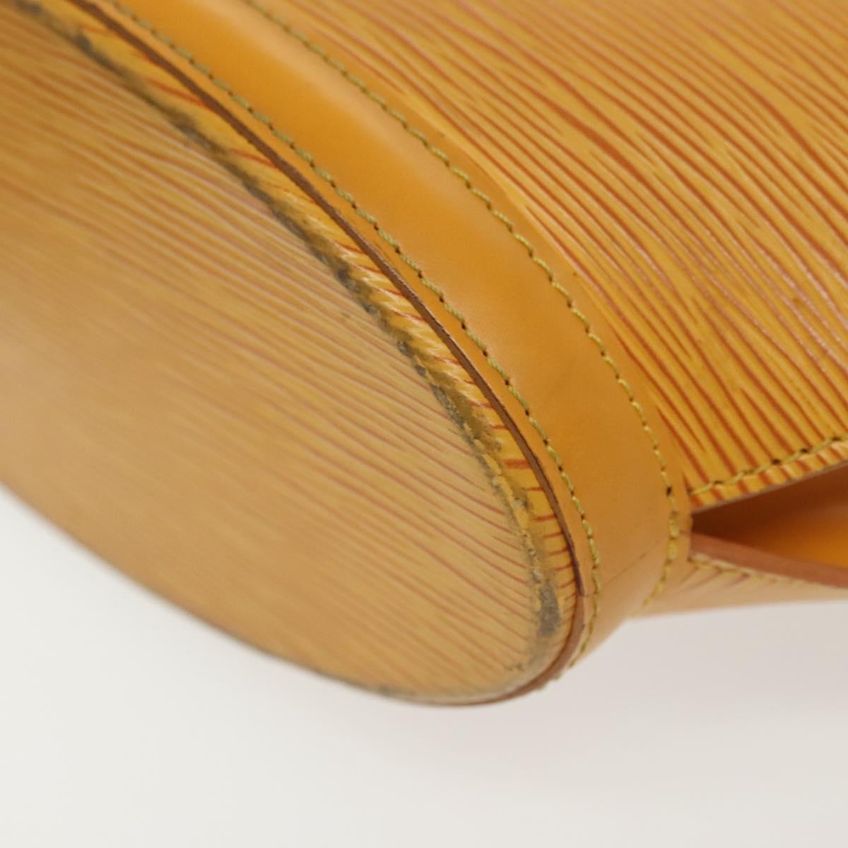 LOUIS VUITTON Epi Saint Jacques Poignees Long Bag Yellow M52339 LV Auth BA5080