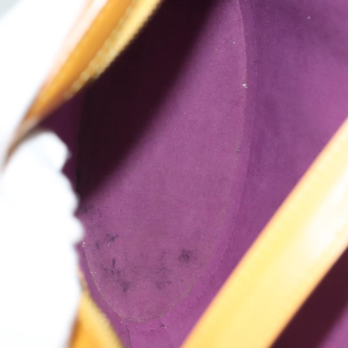 LOUIS VUITTON Epi Saint Jacques Poignees Long Bag Yellow M52339 LV Auth BA5080