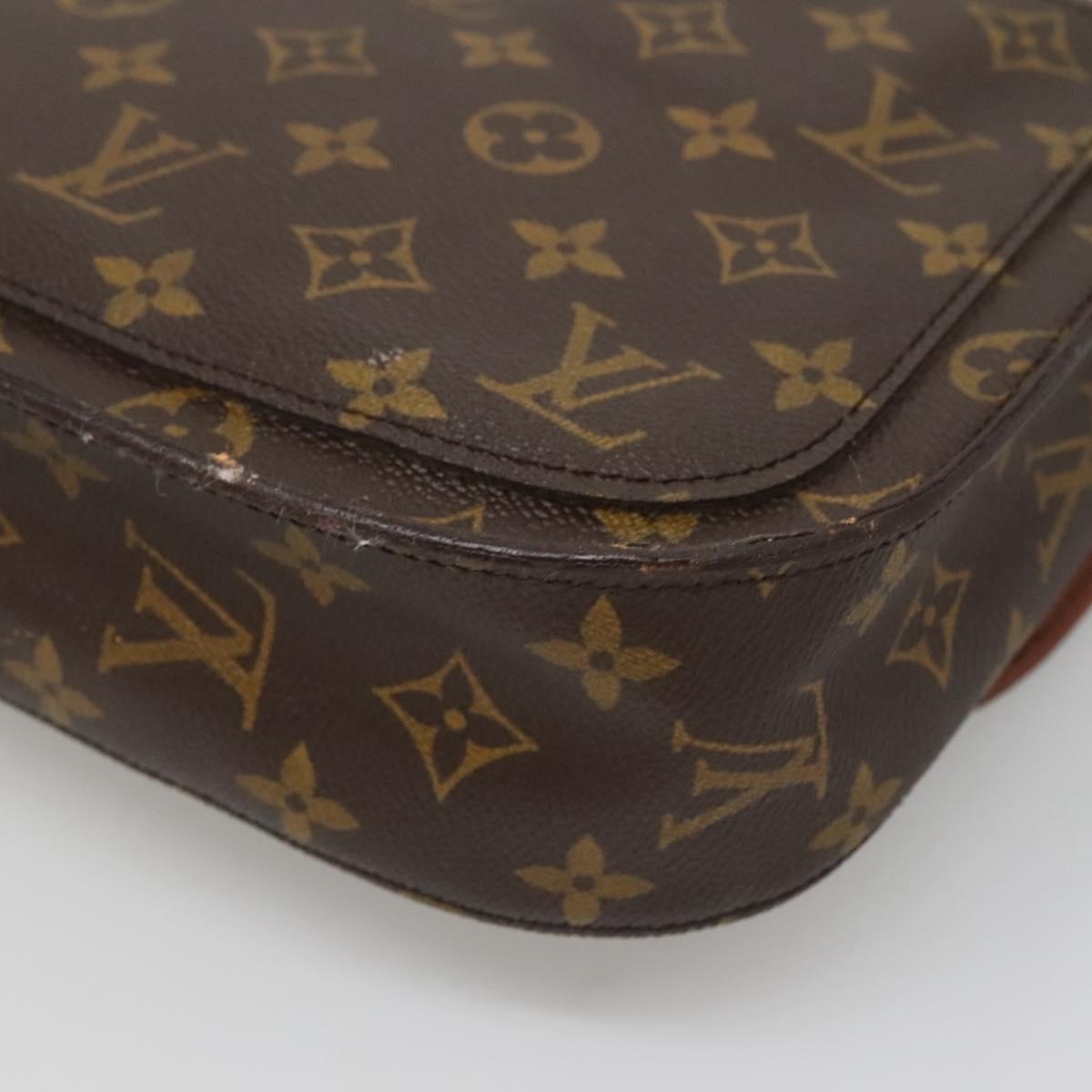 LOUIS VUITTON Monogram Saint Cloud GM Shoulder Bag M51242 LV Auth BA5139