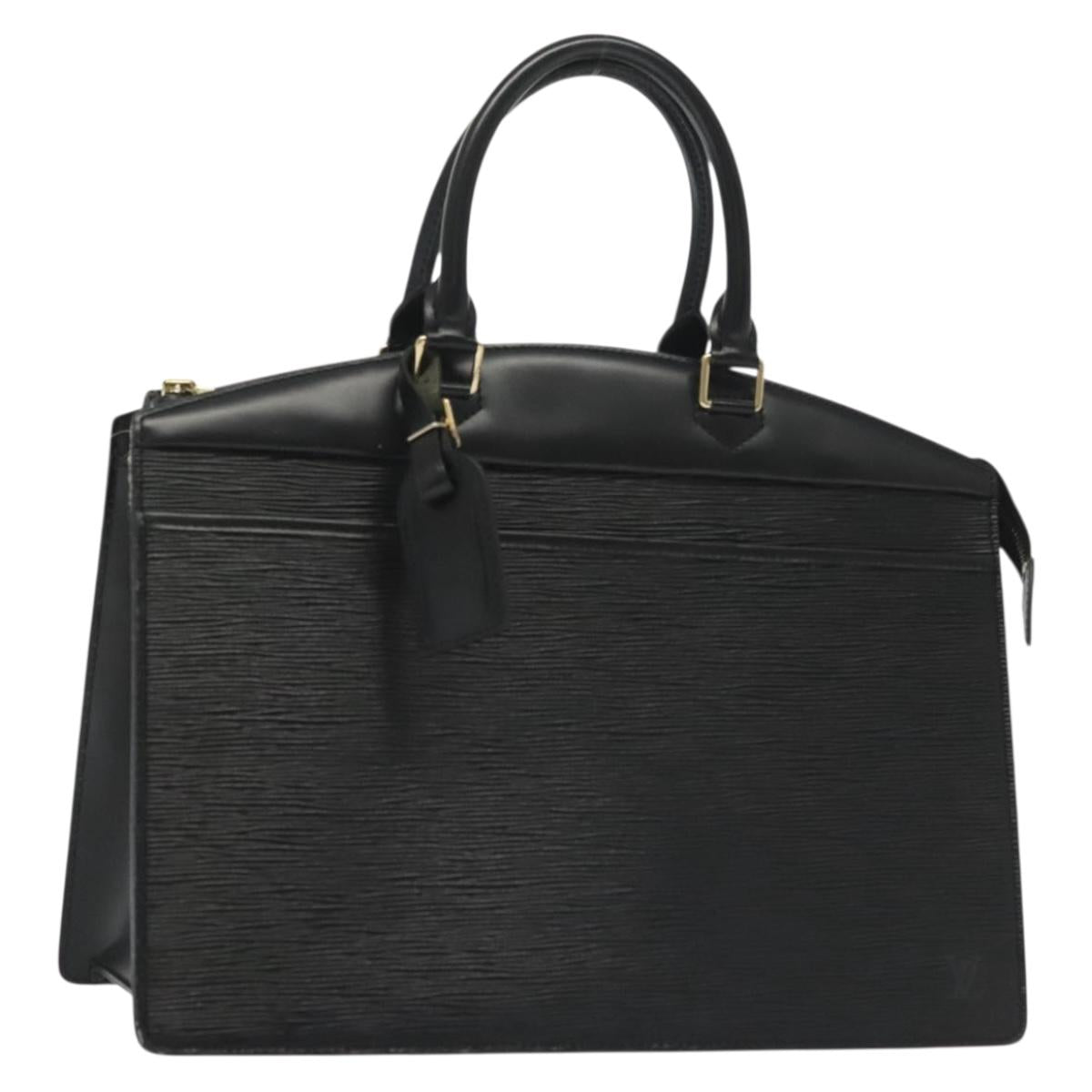 LOUIS VUITTON Epi Riviera Hand Bag Noir Black M48182 LV Auth BA5141
