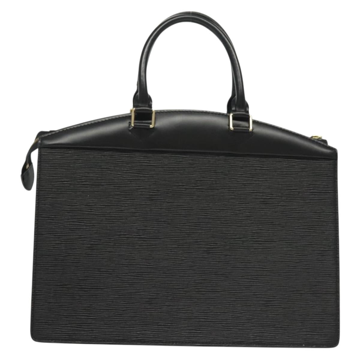 LOUIS VUITTON Epi Riviera Hand Bag Noir Black M48182 LV Auth BA5141
