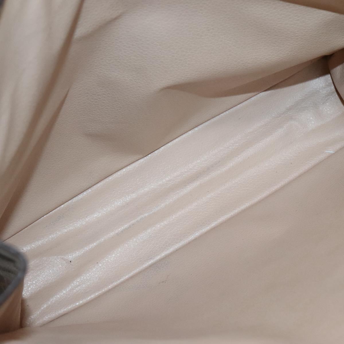 LOUIS VUITTON Monogram Sac Plat Hand Bag M51140 LV Auth BA5143