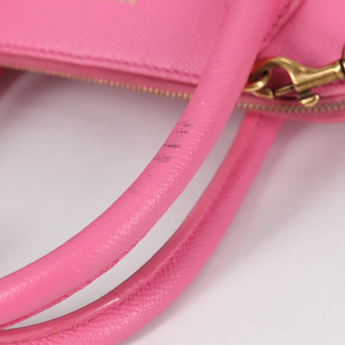 BALENCIAGA Ville Top Handle S Hand Bag Leather 2way Pink 518873 Auth BA5162M