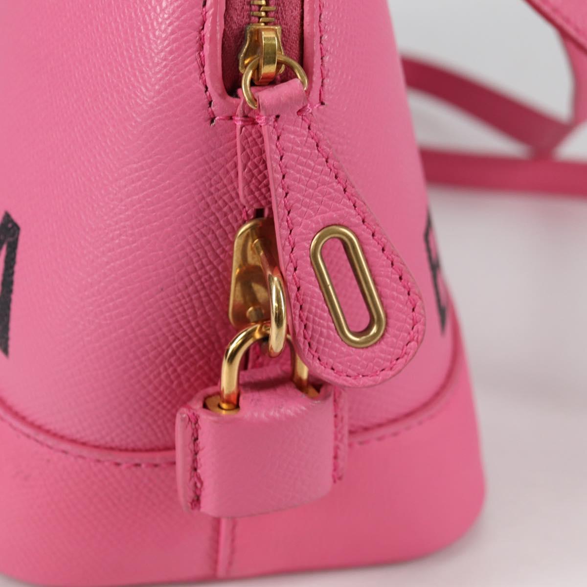 BALENCIAGA Ville Top Handle S Hand Bag Leather 2way Pink 518873 Auth BA5162M