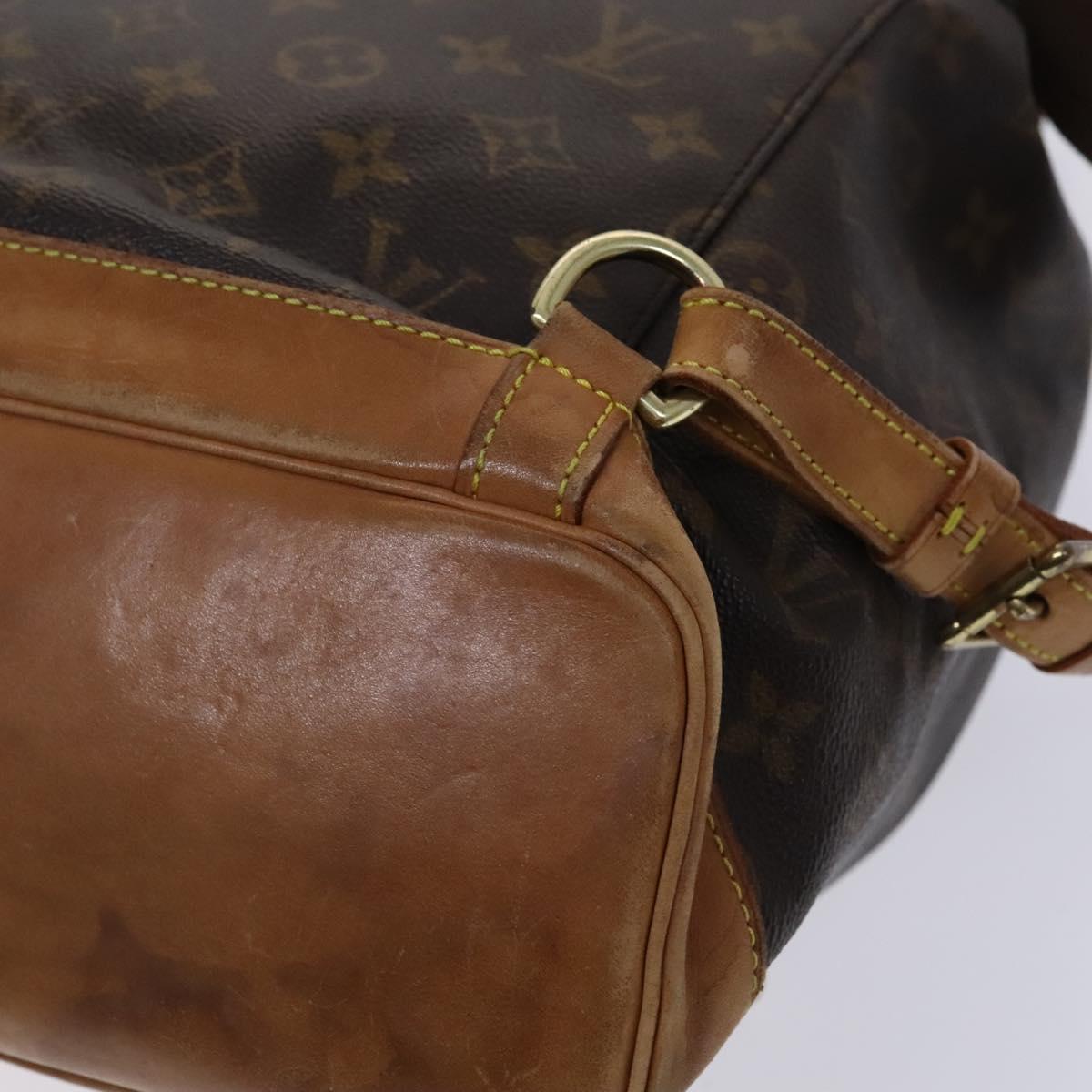 LOUIS VUITTON Monogram Montsouris GM Backpack M51135 LV Auth BA517