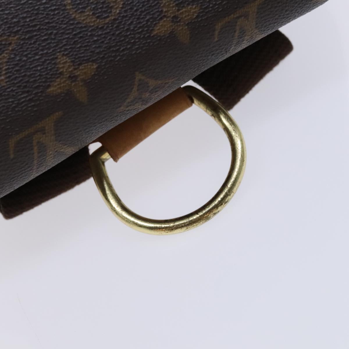 LOUIS VUITTON Monogram Montsouris GM Backpack M51135 LV Auth BA517
