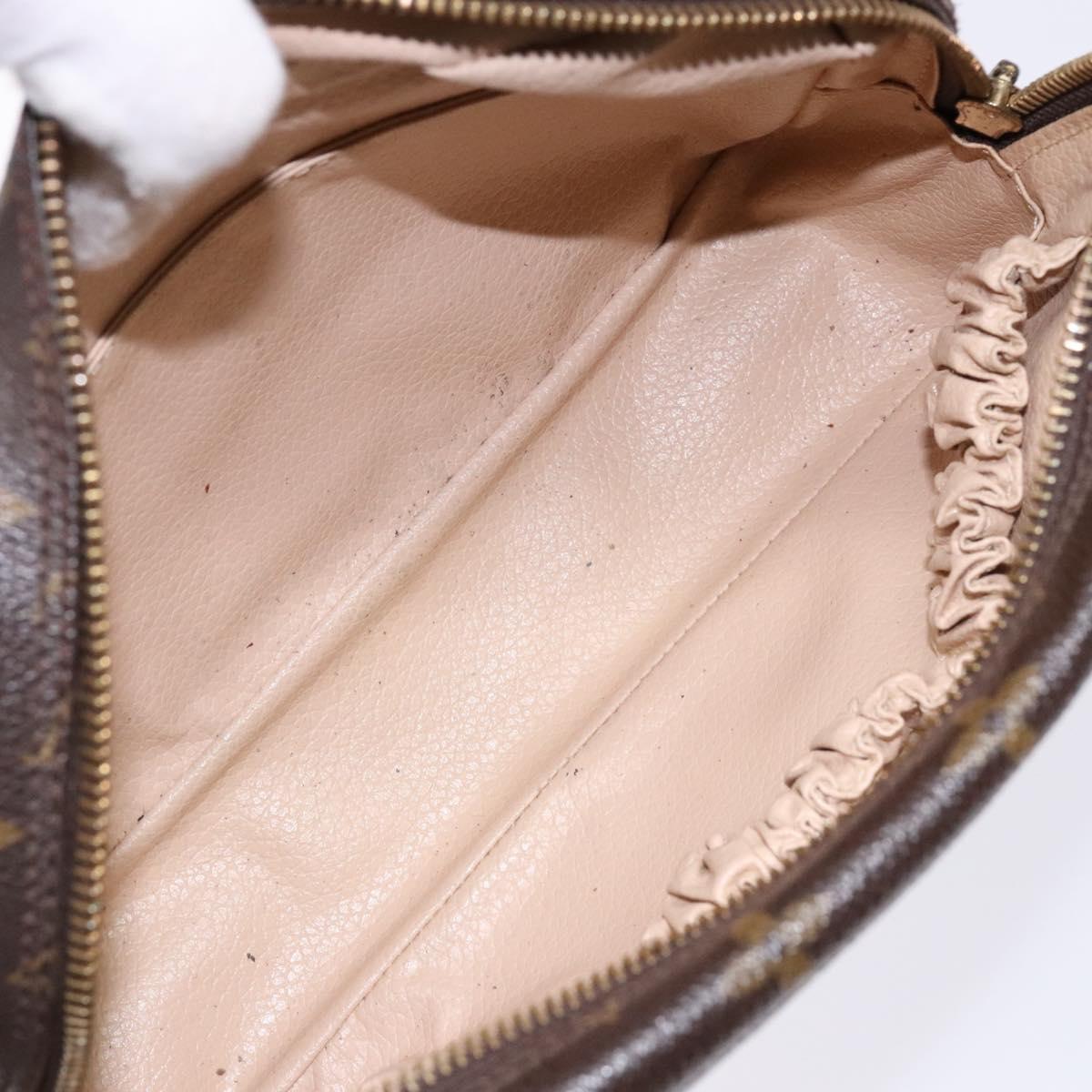 LOUIS VUITTON Monogram Trousse Toilette 23 Clutch Bag M47524 LV Auth BA5173