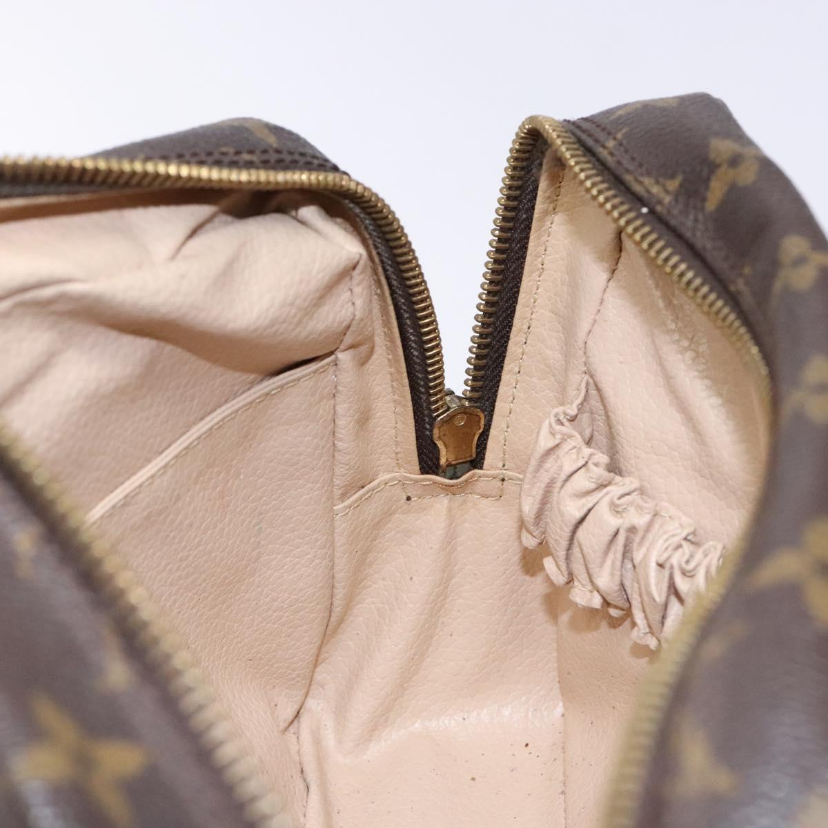 LOUIS VUITTON Monogram Trousse Toilette 23 Clutch Bag M47524 LV Auth BA5173