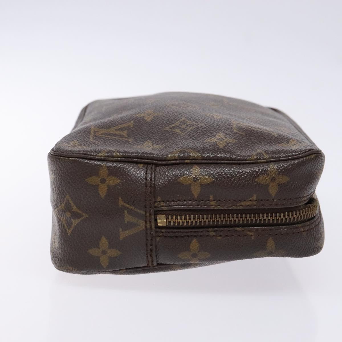 LOUIS VUITTON Monogram Trousse Toilette 23 Clutch Bag M47524 LV Auth BA5173
