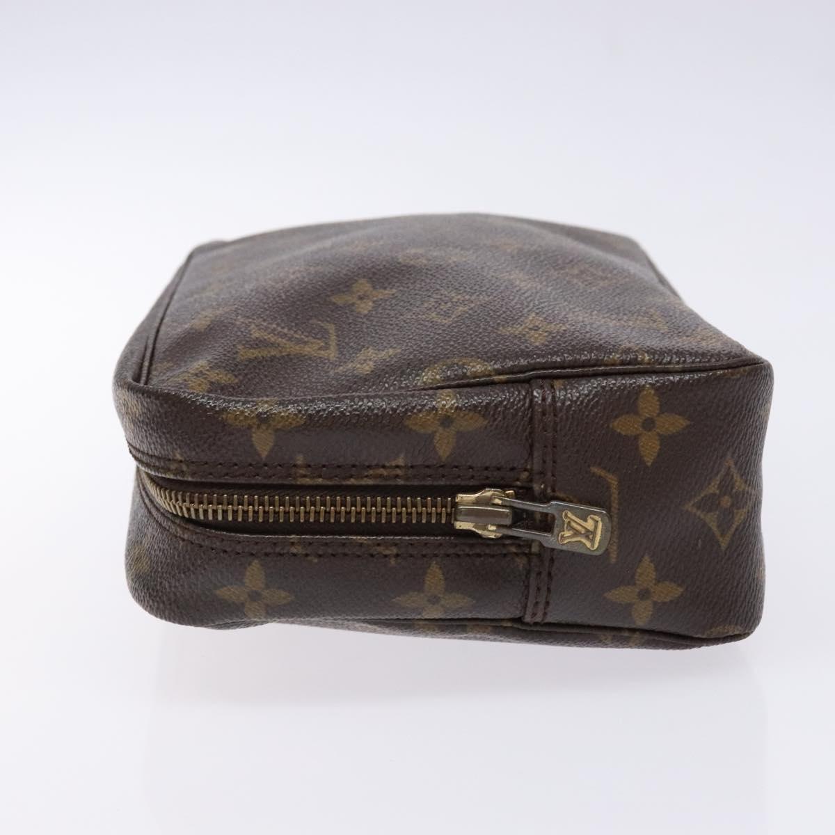 LOUIS VUITTON Monogram Trousse Toilette 23 Clutch Bag M47524 LV Auth BA5173