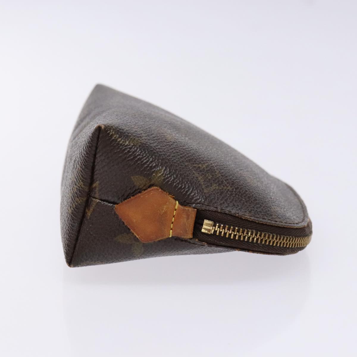 LOUIS VUITTON Monogram Pochette Cosmetic PM Pouch M43998 LV Auth BA5190