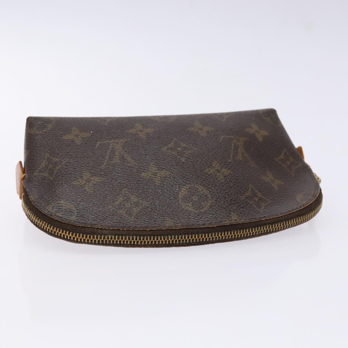 LOUIS VUITTON Monogram Pochette Cosmetic PM Pouch M43998 LV Auth BA5190