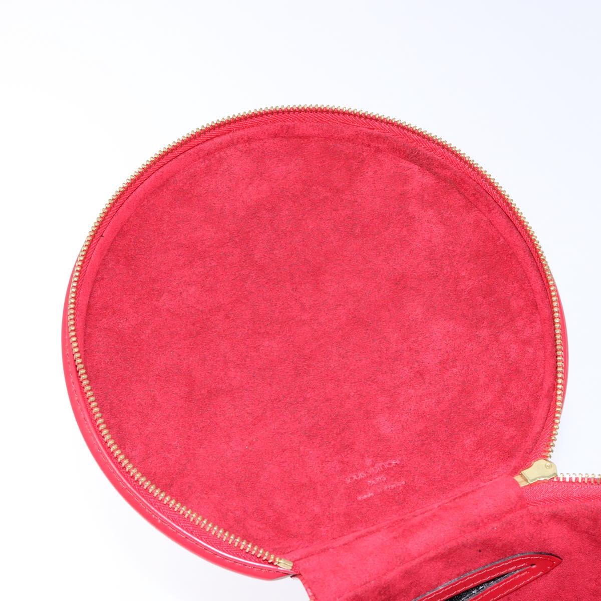 LOUIS VUITTON Epi Cannes Hand Bag Red M48037 LV Auth BA5193