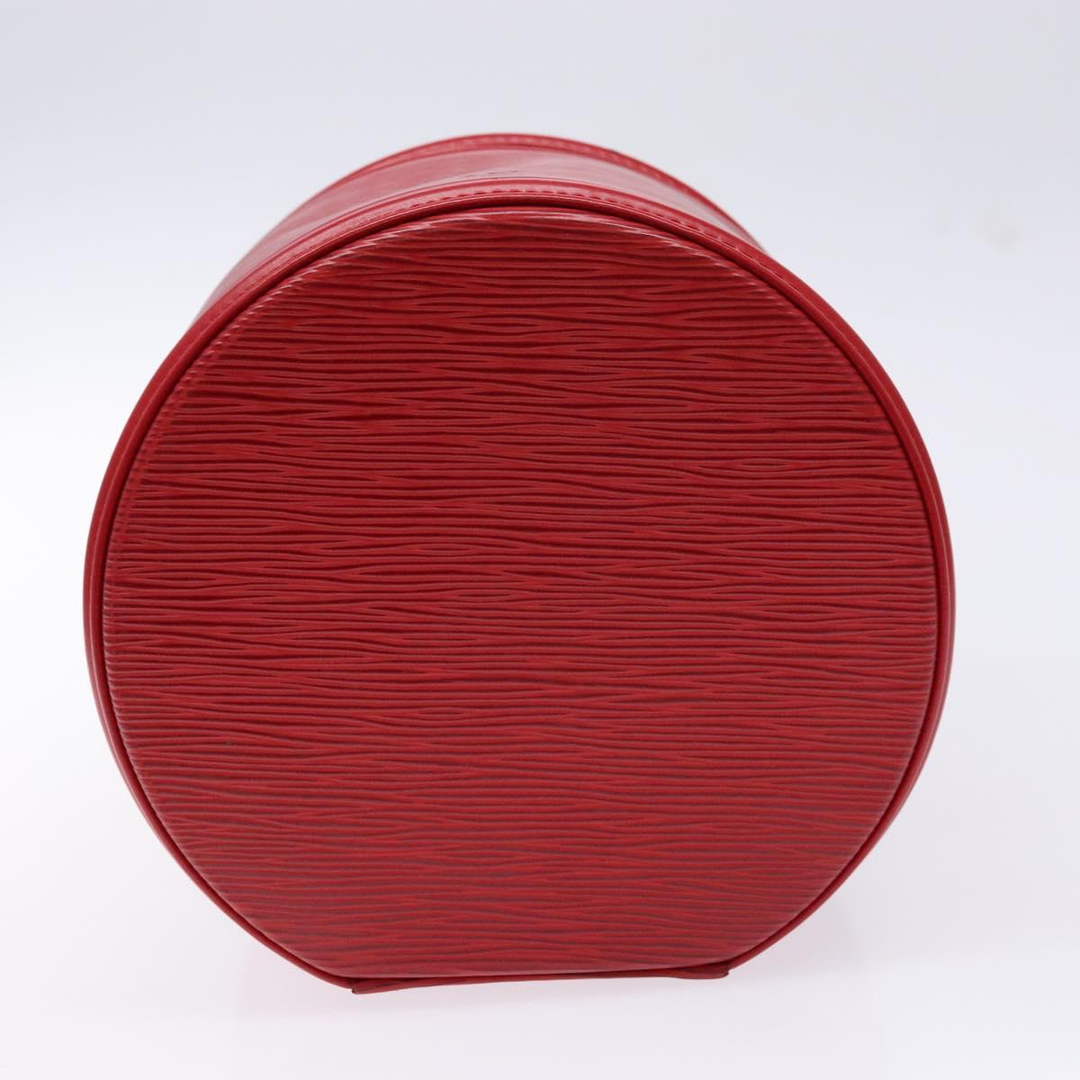 LOUIS VUITTON Epi Cannes Hand Bag Red M48037 LV Auth BA5193