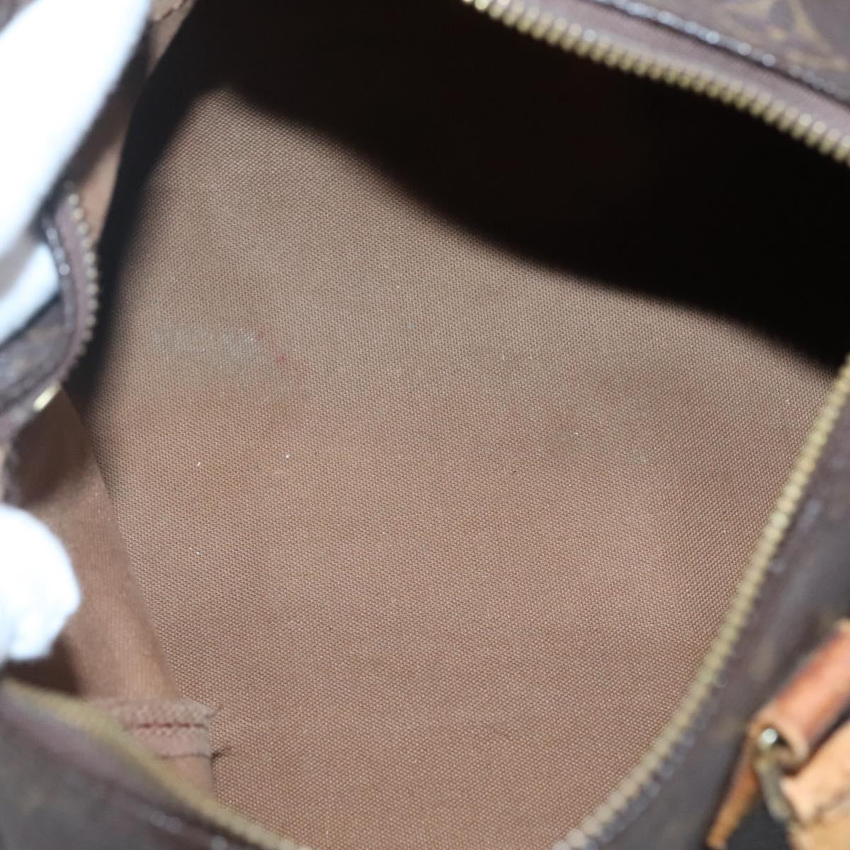 LOUIS VUITTON Monogram Speedy 25 Hand Bag M41528 LV Auth BA5199