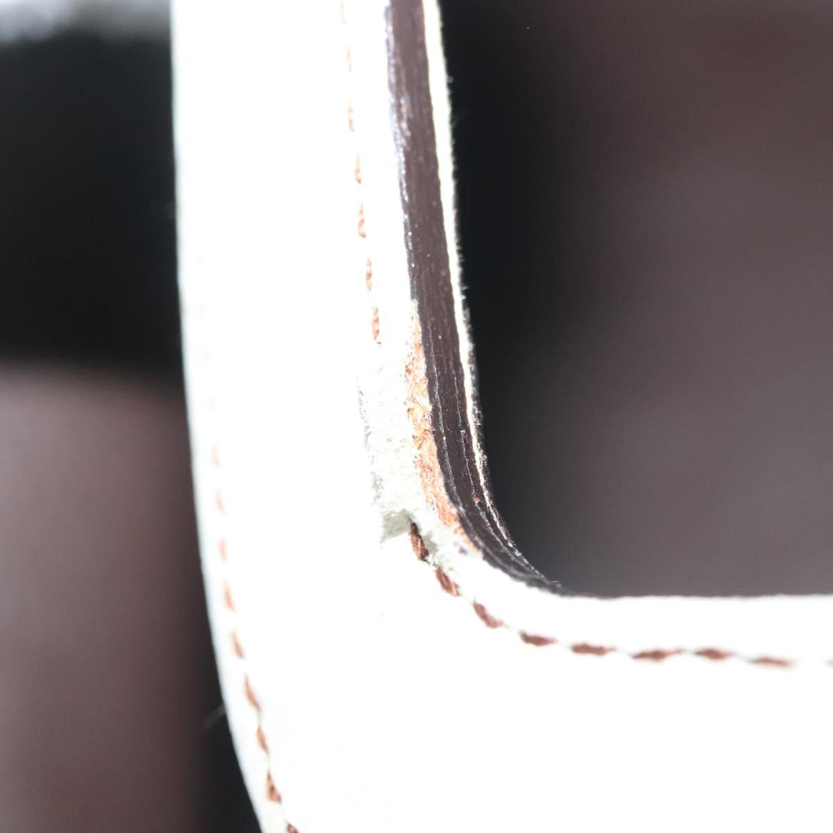 Miu Miu Hand Bag Canvas Brown Auth BA5216