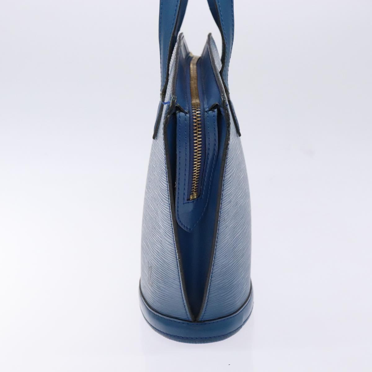 LOUIS VUITTON Epi Saint Jacques Shoulder Bag Blue M52275 LV Auth BA5219