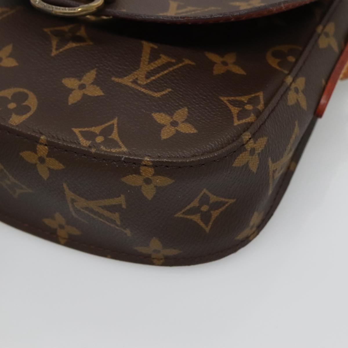 LOUIS VUITTON Monogram Saint Cloud PM Shoulder Bag M51244 LV Auth BA5231