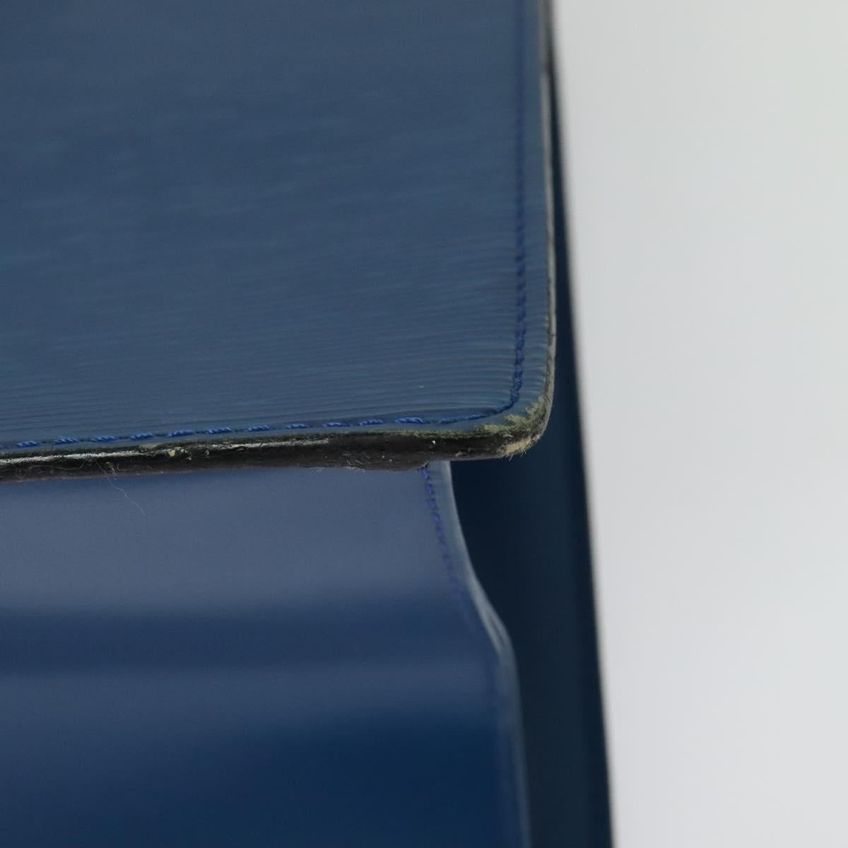 LOUIS VUITTON Epi Riviera Hand Bag Blue M48185 LV Auth BA5237
