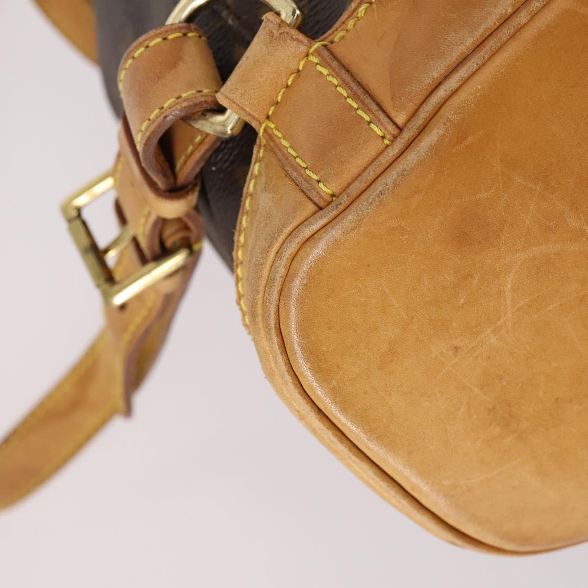 LOUIS VUITTON Monogram Montsouris MM Backpack M51136 LV Auth BA5245