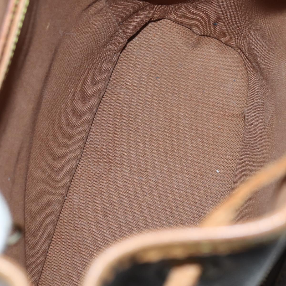 LOUIS VUITTON Monogram Montsouris MM Backpack M51136 LV Auth BA5245