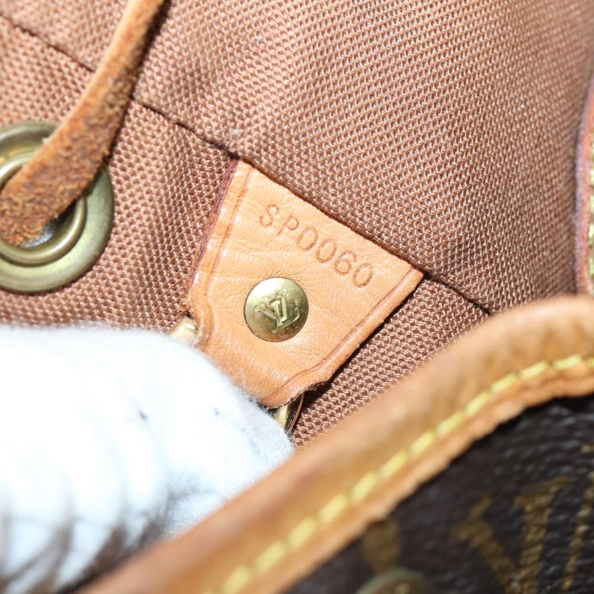 LOUIS VUITTON Monogram Montsouris MM Backpack M51136 LV Auth BA5245